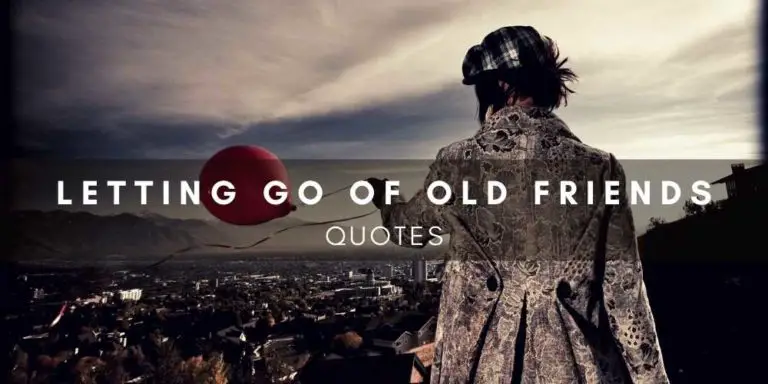 Letting go of old friends Quotes