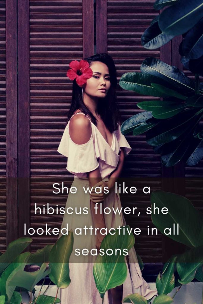 Hibiscus Flower Quotes & Captions