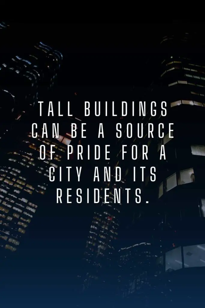 Tall Buildings Quotes