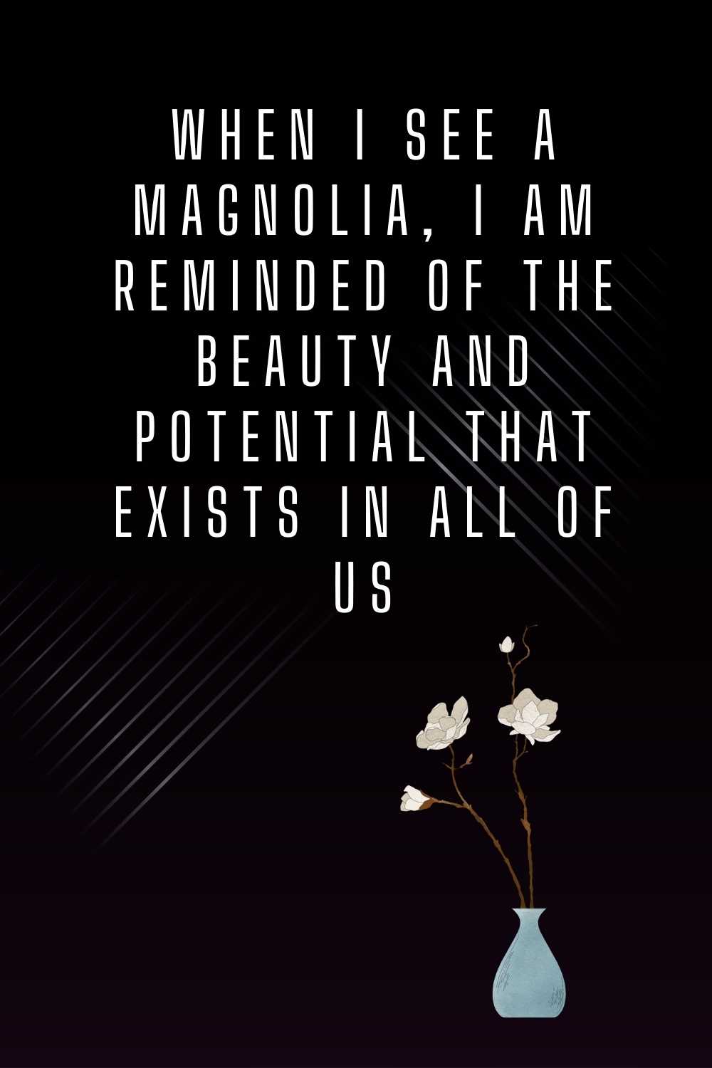 30+ Beautiful Magnolia Tree and Flower Quotes & Captions