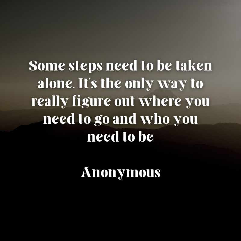 Alone Strong Quotes