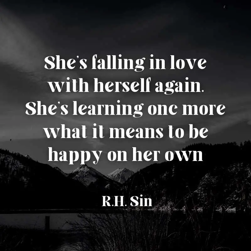 Alone and Happy Girl Quotes