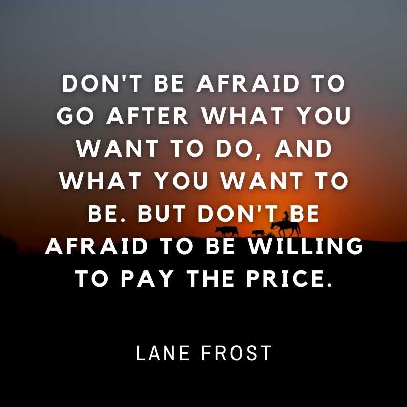 Lane Frost Quotes