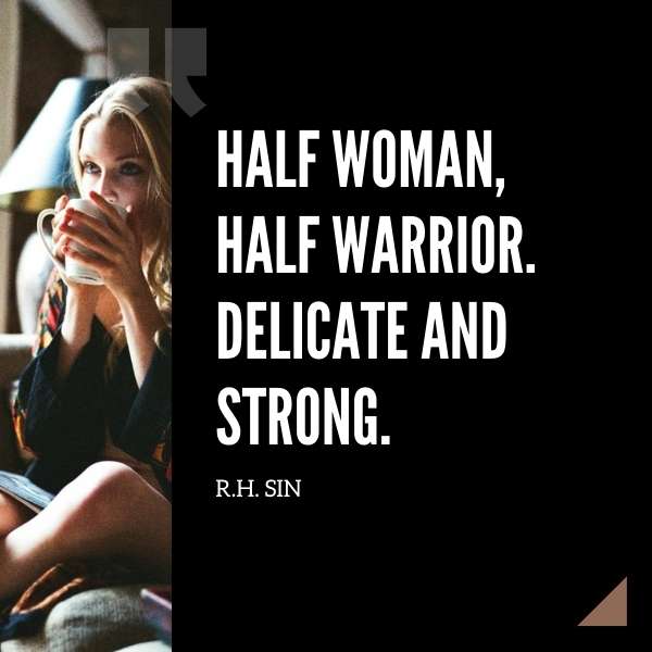 Women Warrior Quote Images