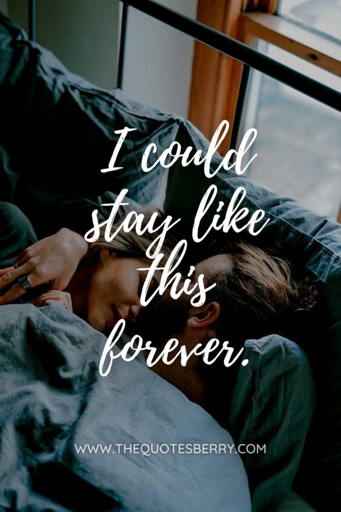 Cuddle Quotes for Him