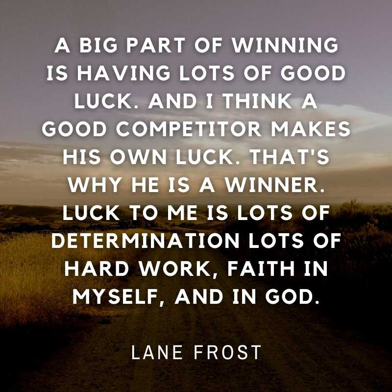 Lane Frost Quotes