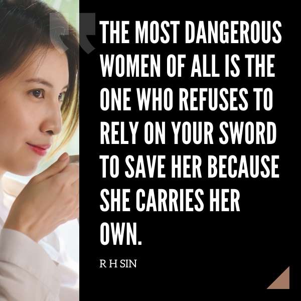 Women Warrior Quote Images