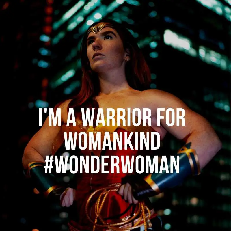 Wonder Woman Instagram Captions