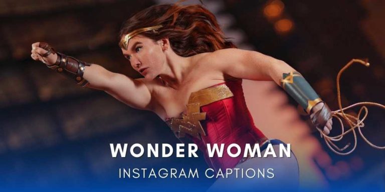 Wonder Woman Instagram Captions