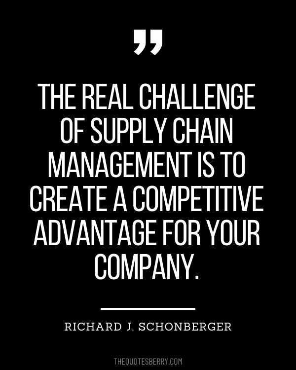 Supply Chain Quotes