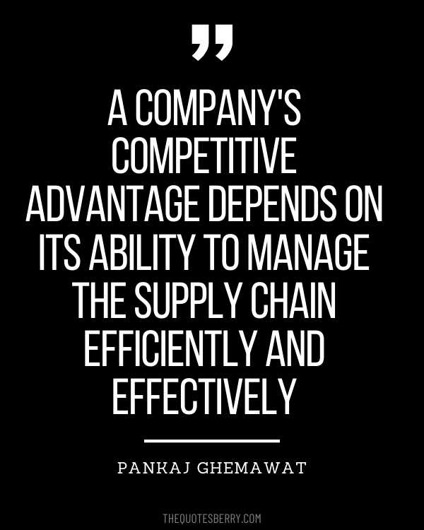 Supply Chain Quotes