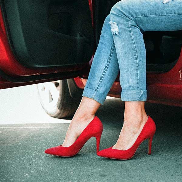 Red Heels Instagram Captions