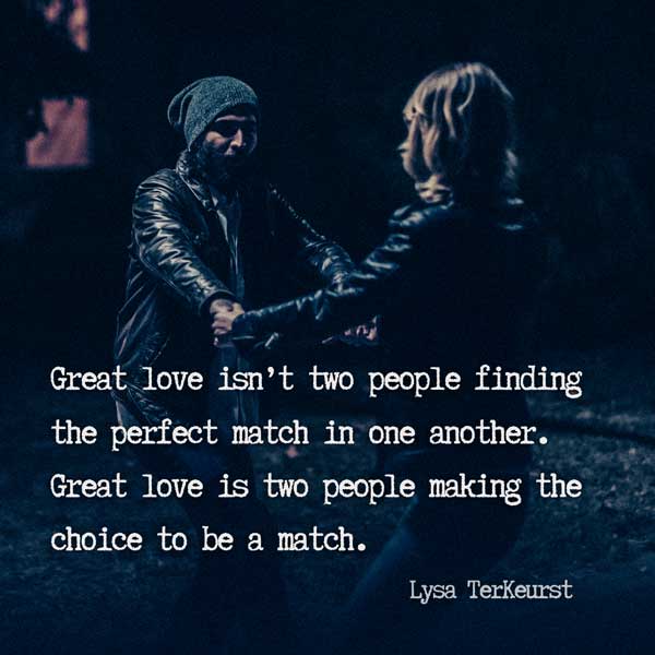 Love isn't Perfect Quotes