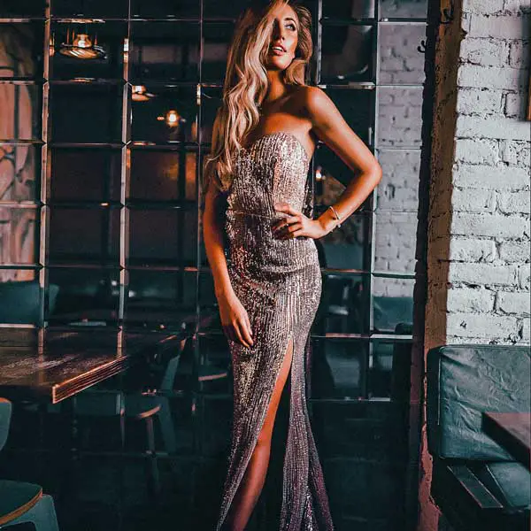 Instagram Captions for evening gown