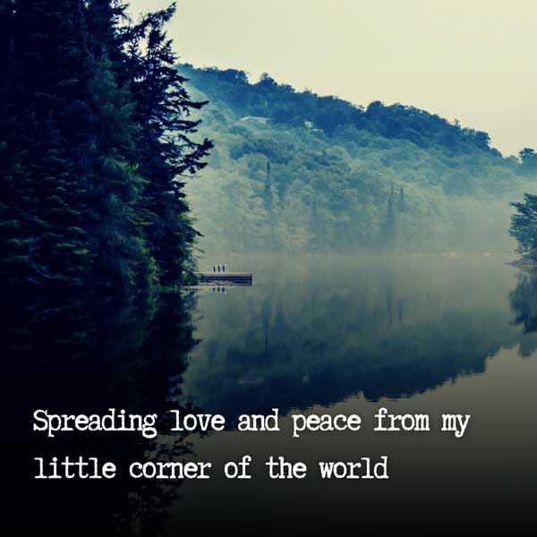 Peace and Love Instagram Captions and Quotes
