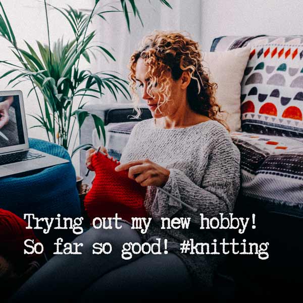 Knitting Instagram Captions & Quotes