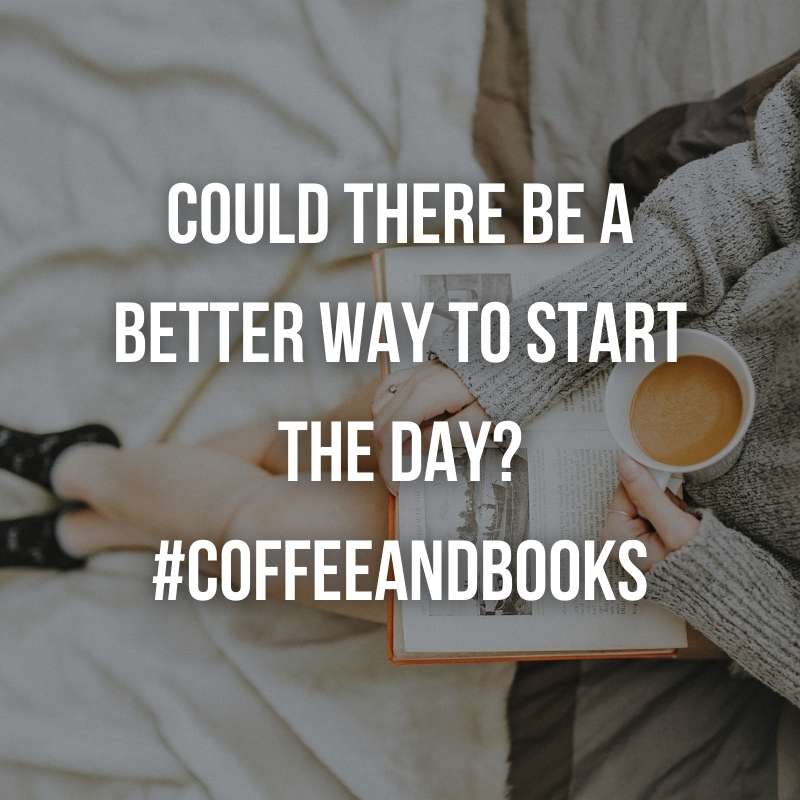 Coffee and Books Instagram Captions and Quotes