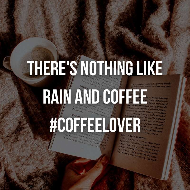 Coffee and Books Instagram Captions and Quotes