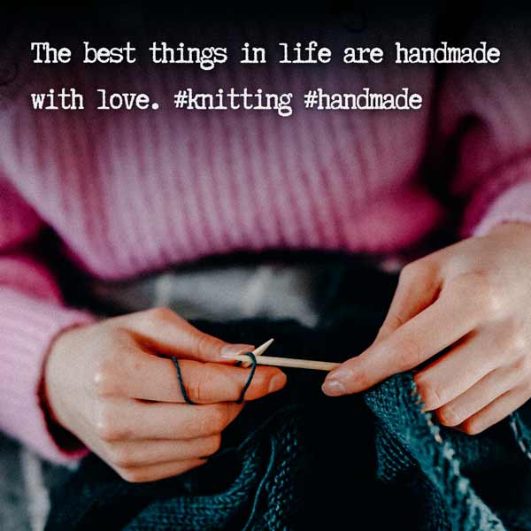 Knitting Instagram Captions & Quotes