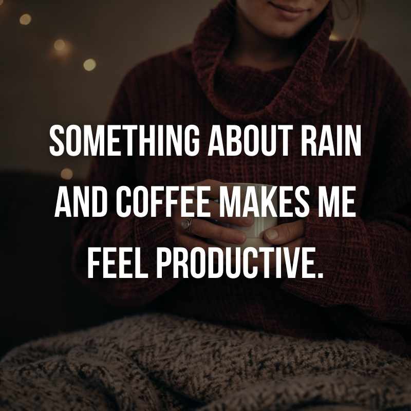 Coffee and Cold Weather Quotes & Captions for Instagram