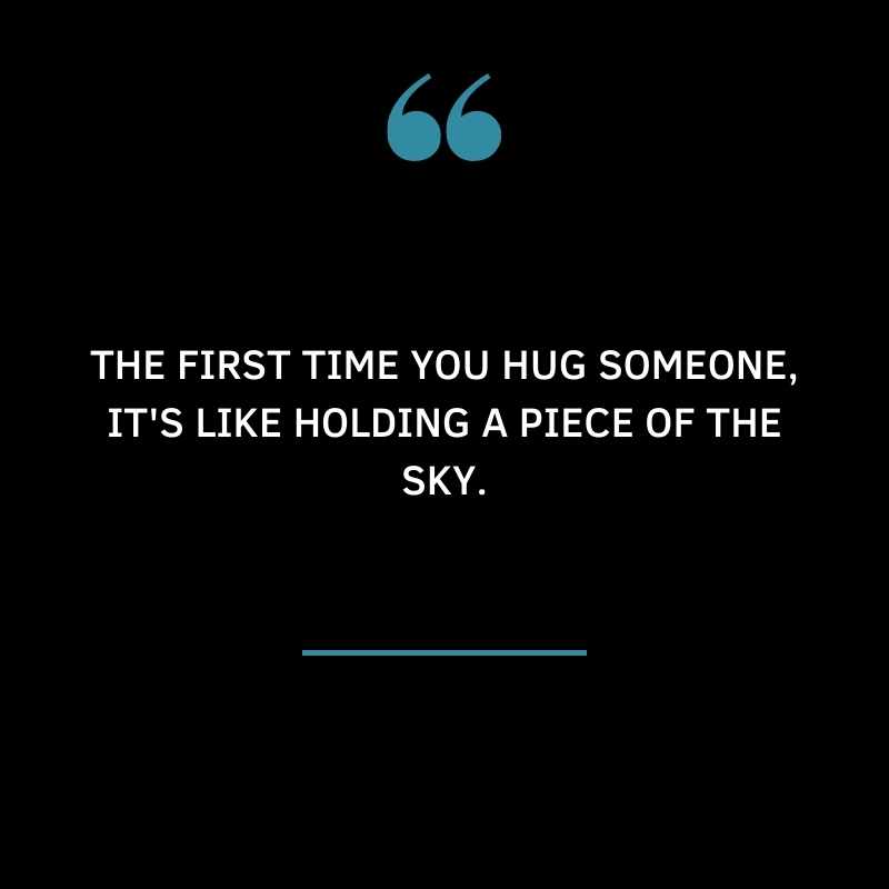 First Hug Quotes