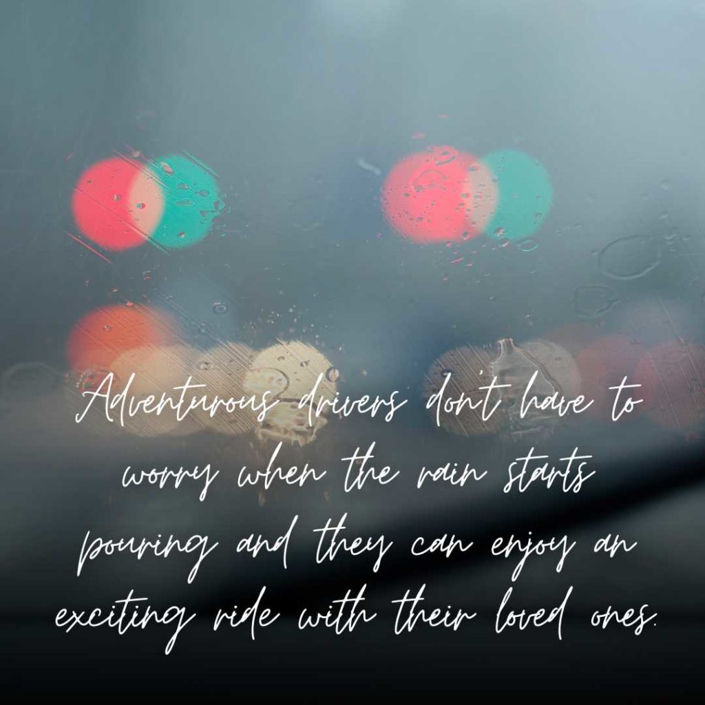 Driving in the Rain Instagram Captions