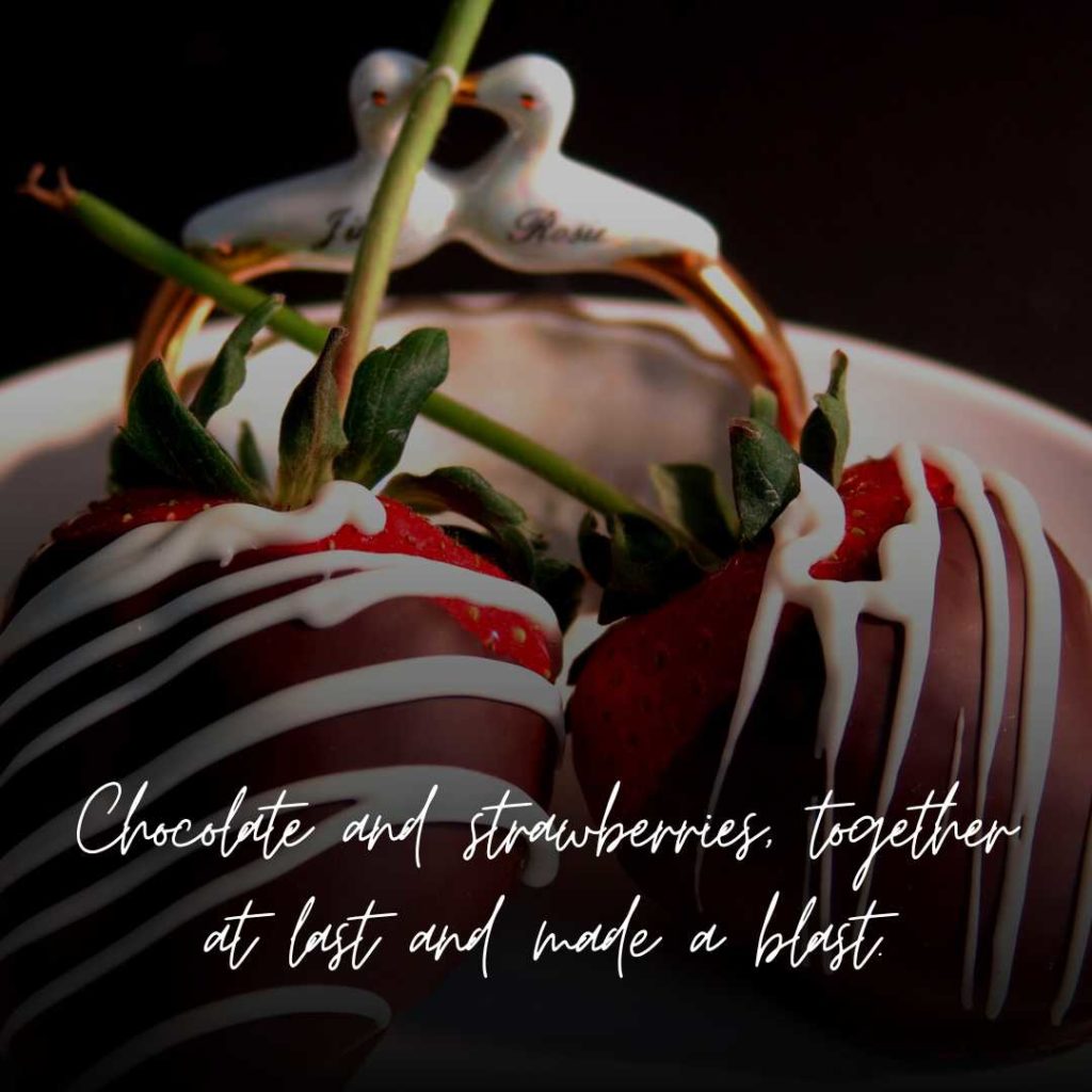 Chocolate Covered Strawberries Quotes 