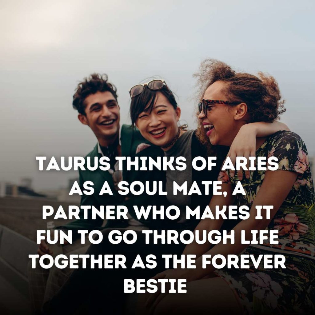 Taurus and Aries Friendship Instagram Captions