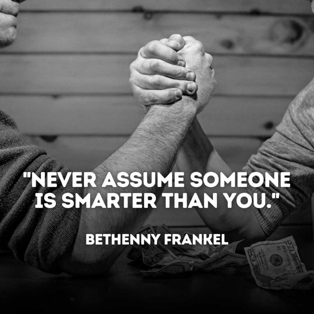 Never Assume Quotes