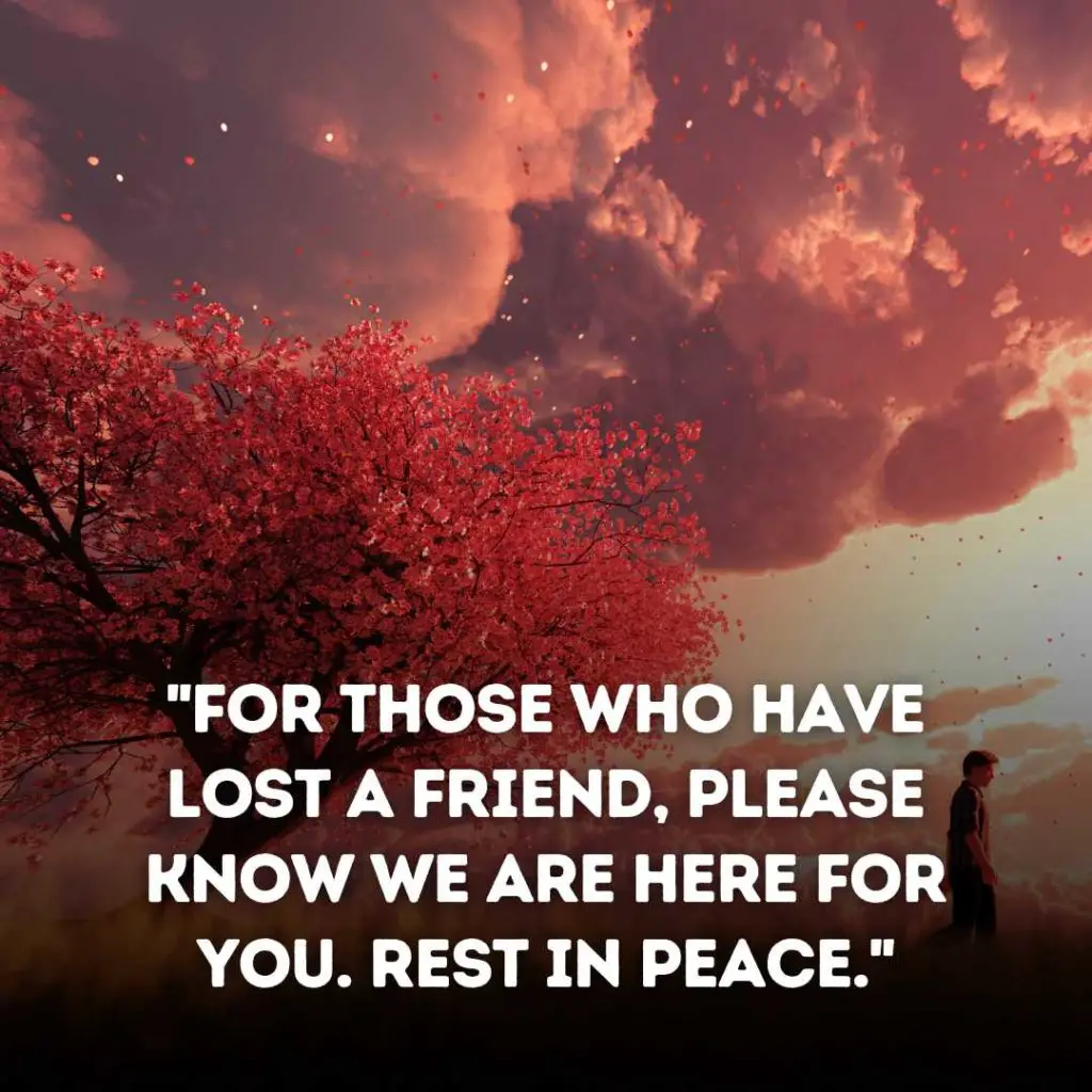 Rest in Peace Quotes for Sudden Death of a Friend