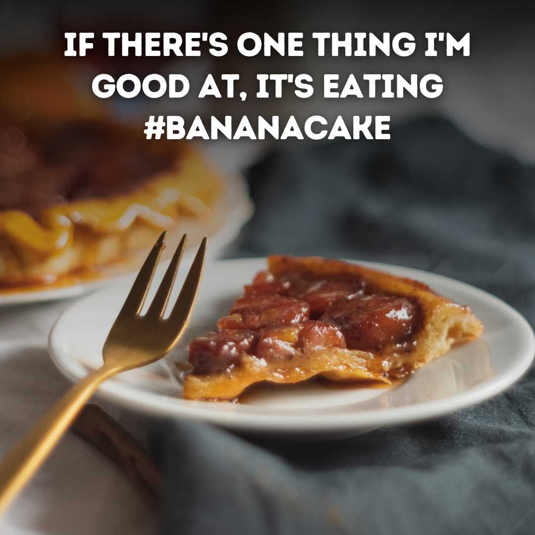 90+ Delicious Banana Cake Instagram Captions for Food Lovers