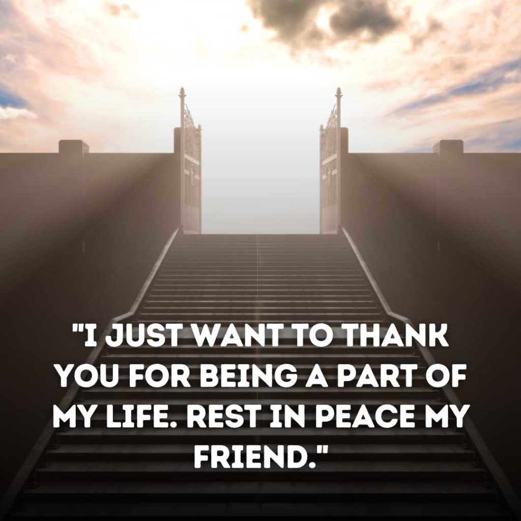 Rest in Peace Quotes for Sudden Death of a Friend