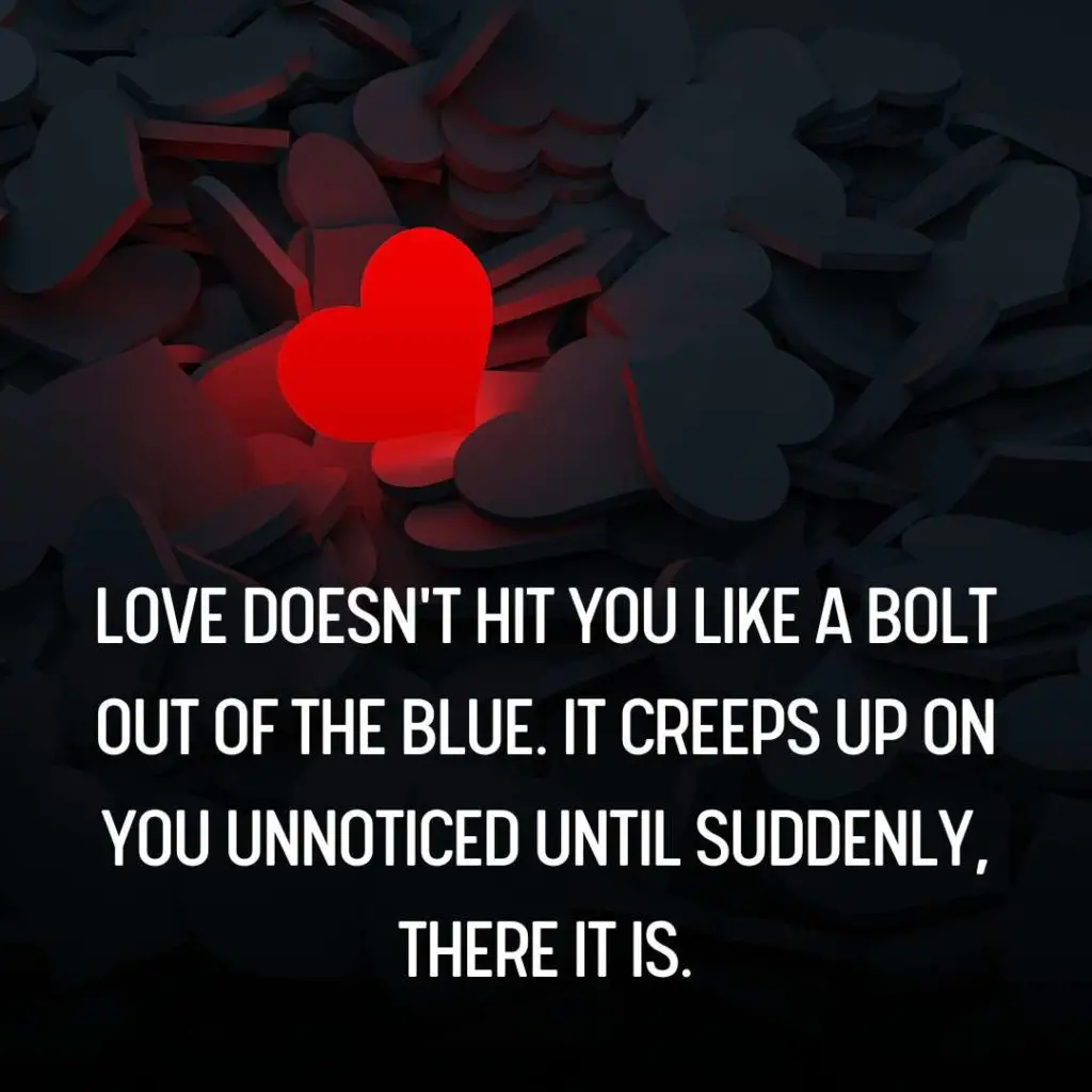 Blindsided By Love Quotes