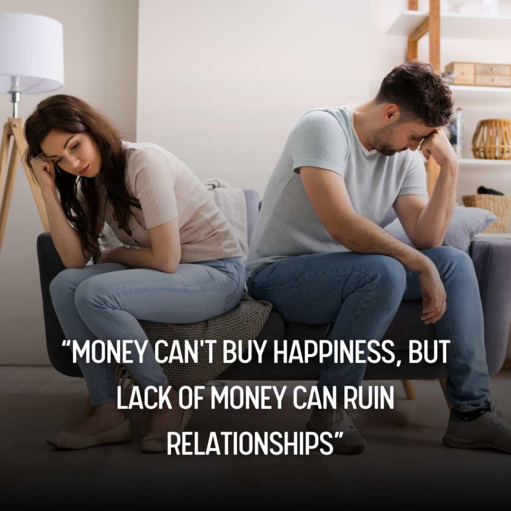 Money Spoils Relationship Quotes