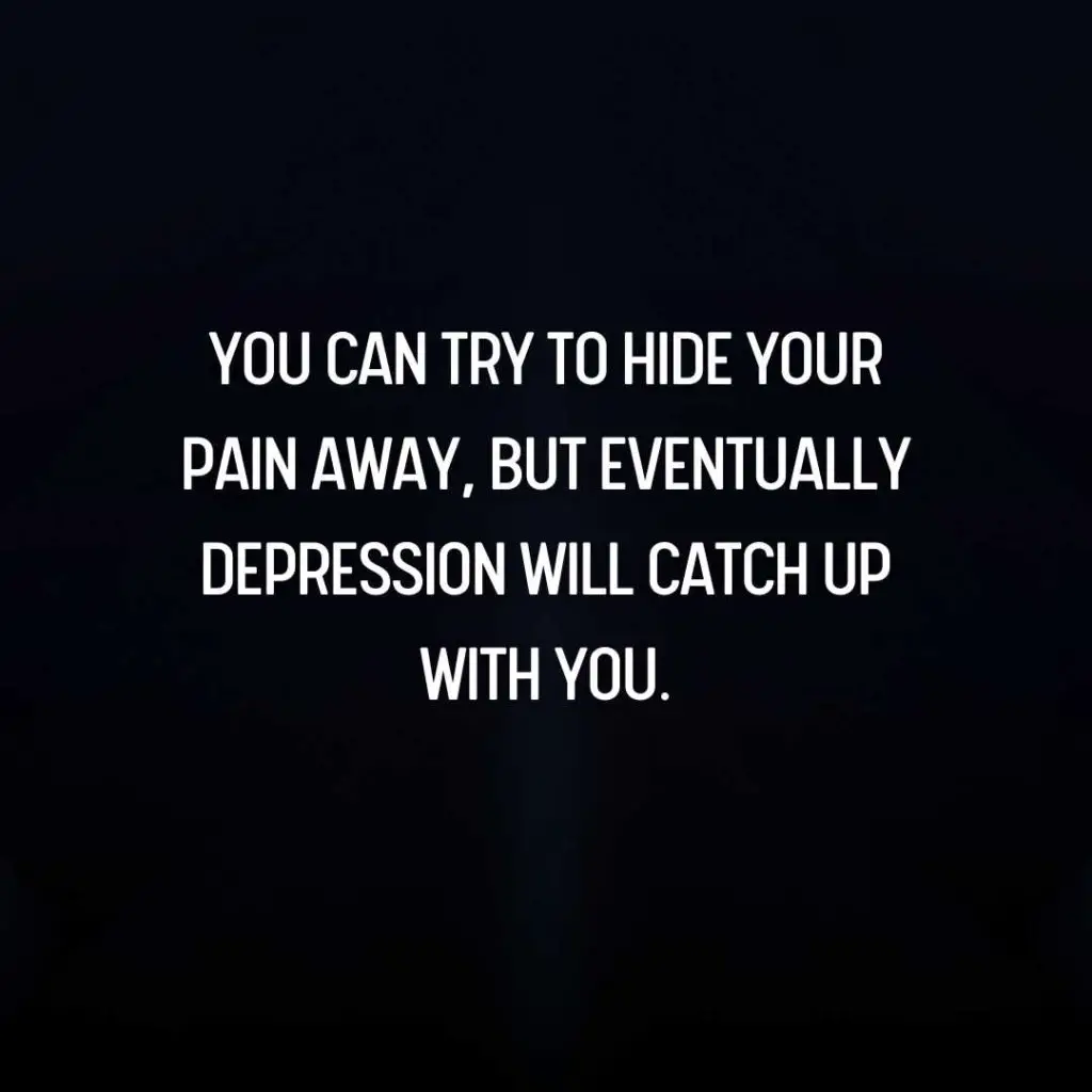 Hiding depression quotes