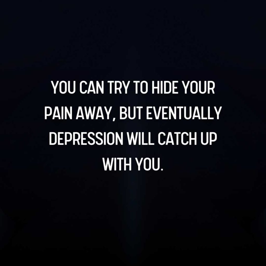 Hiding depression quotes