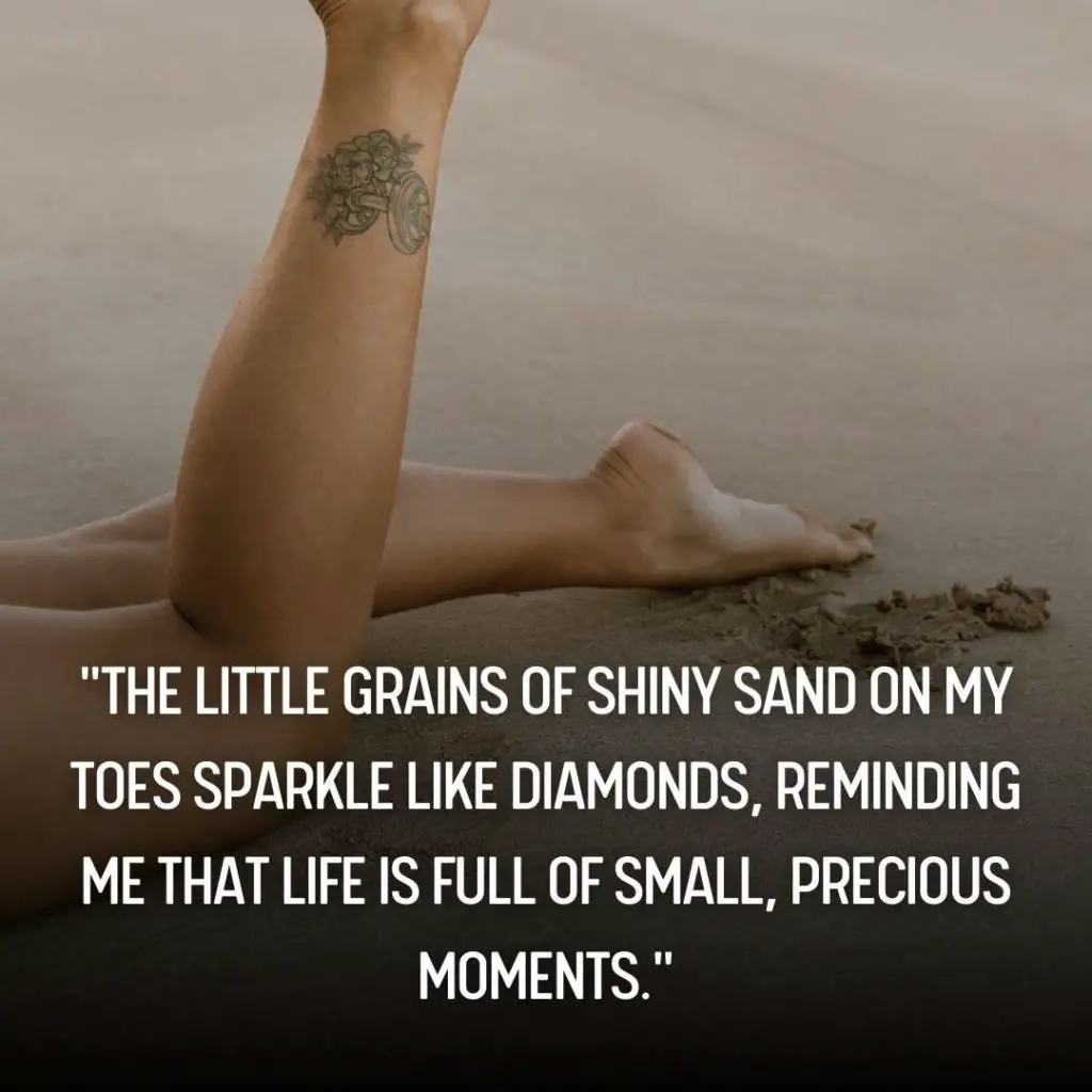 Toes in the Sand Quotes
