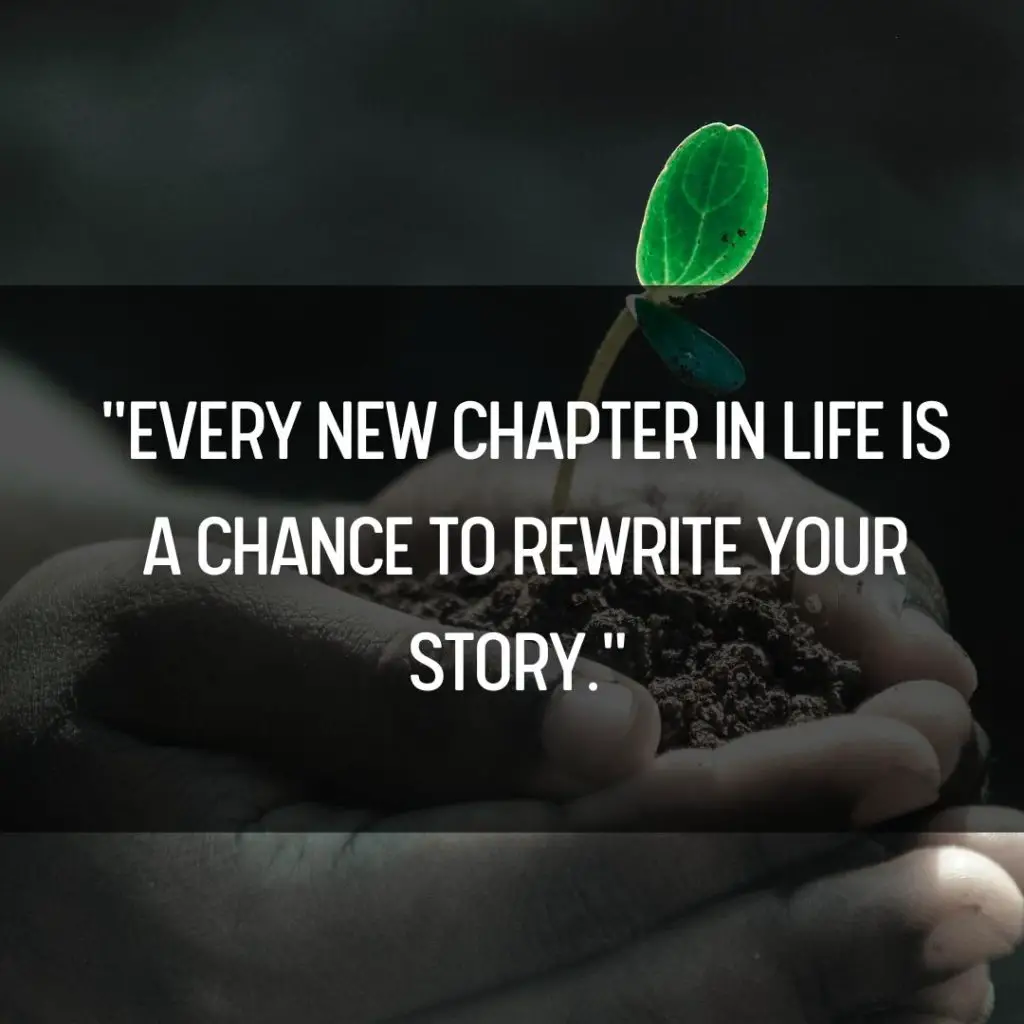 A New Chapter in Life Quotes
