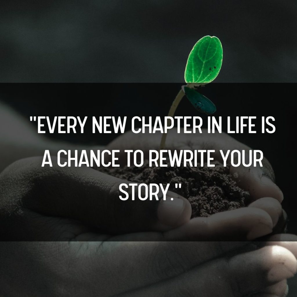 A New Chapter in Life Quotes