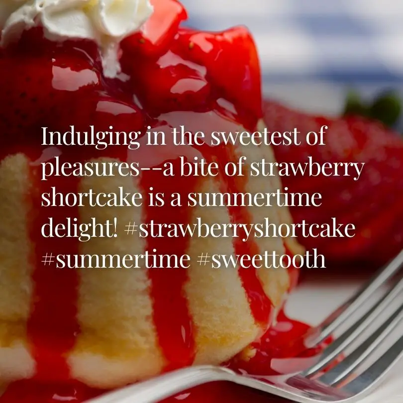 Strawberry Shortcake Instagram Captions